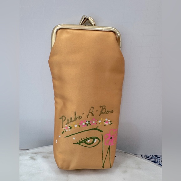Foster Grant Handbags - Vintage st. Thomas 1960s glasses case with 1970s foster grant frames
